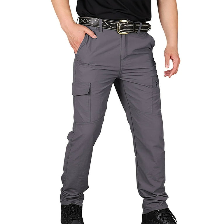 YUARESTAR Summer Quick Drying Sports Outdoor Mountaineering Men s Work Pants Track Pants Short Sweatpants for Men Baggy Cuffed Deals Retirement Gifts for Men Warehouse Clearance Bargains Sale Walmart....