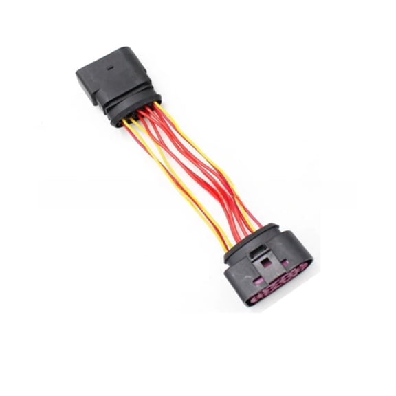 YUASDGCK 14 Pins To 10 Pins Xenon HID Headlight Connector Adapter Wiring Harness For VW For Jetta 2015 Headlight Plug Socket 1J0973737 2 PCS