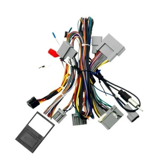 YUASDGCK 16 Pin Car Radio Power Cable for Honda for Odyssey 2009-2014 Wiring Harness and Canbus Box Android Radio Multimedia No 2DIN