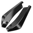 thumbnail image 1 of YUASDGCK 2 Pcs Car Rear Bumper Lip Spoiler for Nissan Sentra VIII B18 2019 2020 2021 2022 2023 2024 2025, Rear Corner Rear Llip Diffuser Spoiler Side Fin Scratch Protector Car Accessories,Black, 1 of 4