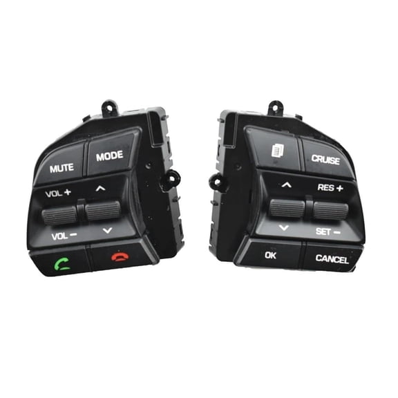 YUASDGCK A pair For Hyundai for Sonata LF 2016 2017 2018 Car Steering Wheel Control Button Cruise Control Switch Audio Volume Switch Button