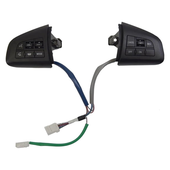 YUASDGCK Car Steering Wheel Button Switch Cruise Control Switch Audio Button Compatible with Mazda 3 2010-2013 Cx-5 2012 Cx-7 2011