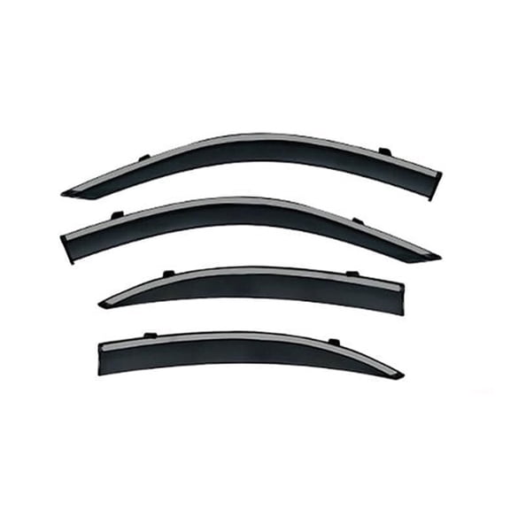 YUASDGCK Car Window Visors Rain Guards for Alfa Romeo Giulia 2015-2023 Rain Guard Tape-On Sun Wind Side Vent Window Deflector Accessories