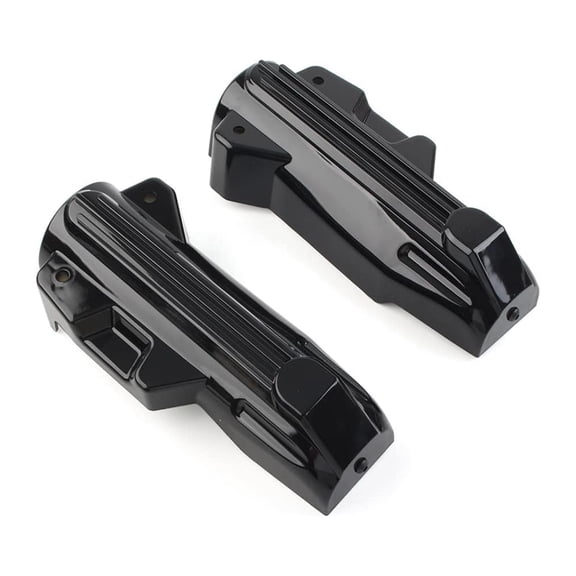 YUASDGCK Chrome Motorcycle Lower Fork Covers for Harley Electra Street Road Glide King 2014-2022