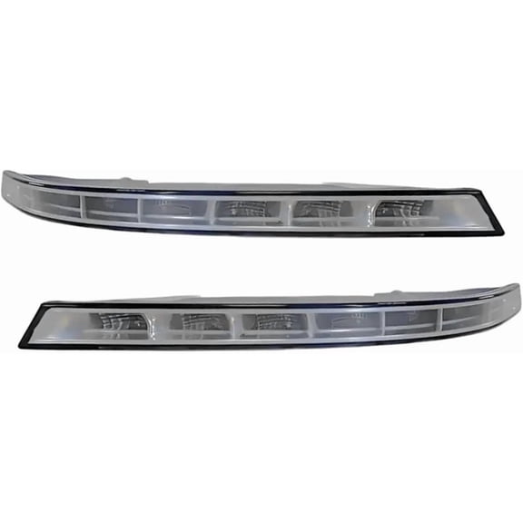 YUASDGCK Compatible For Mercedes for Benz CLS W218 CLS63 AMG 2012-2014 1 Pair LED Daytime Running Light Auto Fog Light Assembly A2188200156 A2188200256