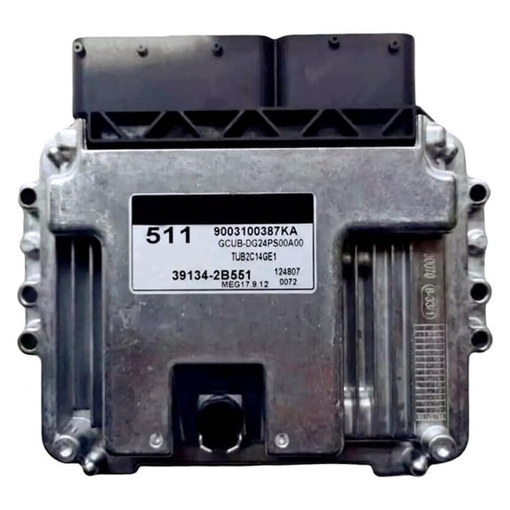 YUASDGCK Engine Car Electronic Control Unit ECU For KIA 511 MEG17.9.12 39134-2B551