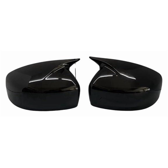 YUASDGCK For INFINITI G25 G37 Q40 Q60 2008-2013 Car Rearview Side Mirror Cover Wing Cap Exterior Door Rear View Mirror Cover Accessories