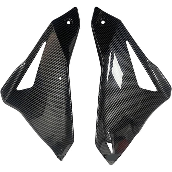 YUASDGCK Front Engine Side Cover Left Right Engine Frame Side Cover Cowl Panel Trim Body Fairing Cover Compatible With MT-10 MT10 2017-2020