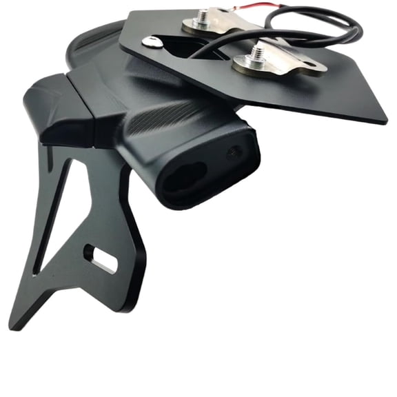 YUASDGCK License Bracket License Plate Holder Motorcycle Tail Tidy Fit for BMW S1000RR S1000R M1000RR 2019-2024 Short License Number Plate Holder Universal