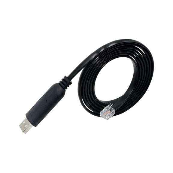 YUASDGCK USB to RJ12 6P6C for PLC Programming RS232 Serial Cable FT D*I Ft232rl Chip for Direct LOGIC DL05 DL06 DL105 DL205 D3-350 D4-450 L 1.8m