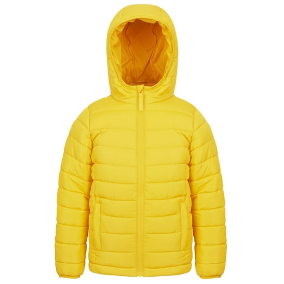 YUBIKWETE Boys Hooded Lightweight Warm Puffer Down Jacket, Sizes 5-20