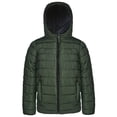 thumbnail image 1 of Beautiful Gaint Boys Hooded Lightweight Warm Puffer Down Jacket, Sizes 5-20, Olive, Size 10-12, 1 of 7