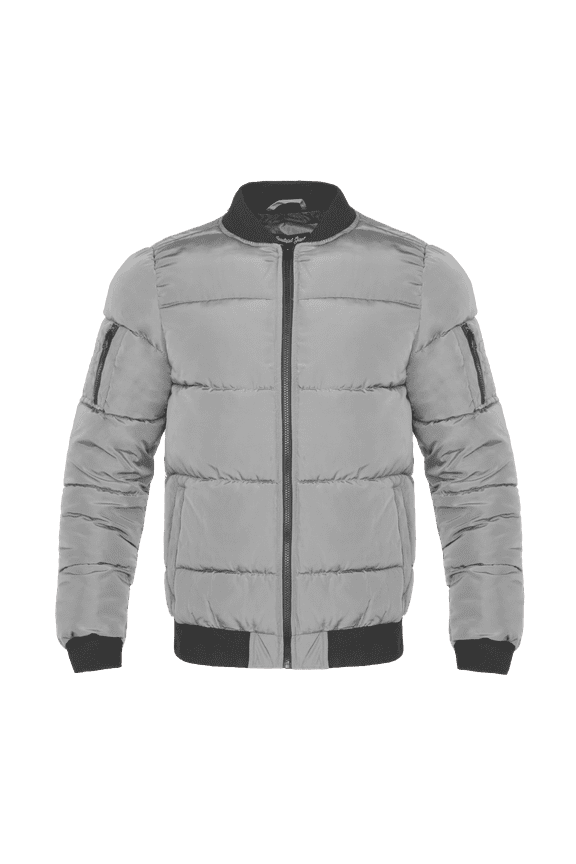 Lightweight Men's Down Alternative Puffer Jacket Bubble Coat