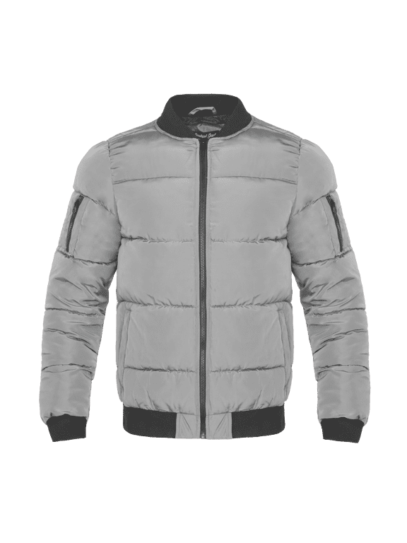 Lightweight Men's Down Alternative Puffer Jacket Bubble Coat