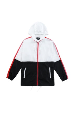 Men's Full Zip Lightweight Windbreaker Jacket, Sizes S-3XL