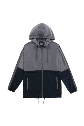 Men's Full Zip Lightweight Windbreaker Jacket, Sizes S-3XL