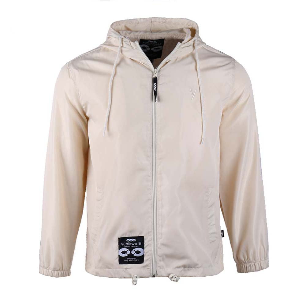 YUBIKWETE Polyester Men's Windbreaker with Lining Long