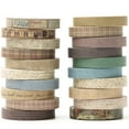 thumbnail image 1 of YUBX Vintage Washi Tape Set 20 Rolls Skinny Retro Masking Decorative Tapes, 1 of 6