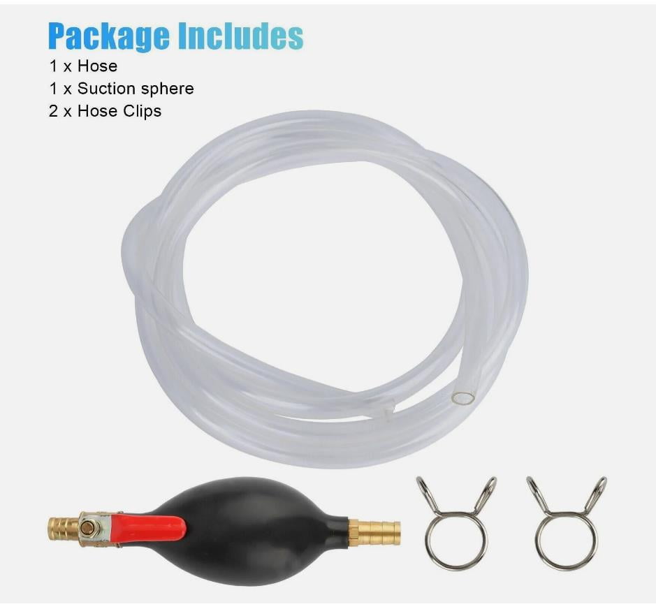 YUCHANG Manual Siphon Pump Universal Gasoline Transfer Siphon Pump