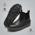 thumbnail image 1 of YUCHANG Men's Rain Boots,Deck Boots for Men,Outdoor Rubber Fishing Garden Waterproof Ankle Rain Boots with High Traction(Black,10.5), 1 of 13