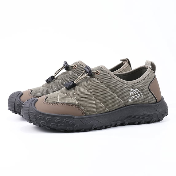 YUDAI Men's Slip-On Walking Shoes – Non-Slip, Breathable Mesh Sneakers for Gym, Workout & Everyday Wear