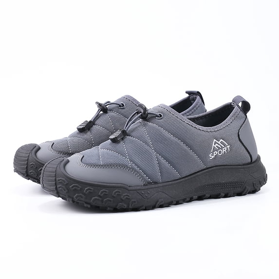 YUDAI Men's Slip-On Walking Shoes – Non-Slip, Breathable Mesh Sneakers for Gym, Workout & Everyday Wear