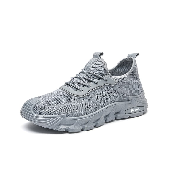 YUDAI Men's Slip-On Walking Shoes – Non-Slip, Breathable Mesh Sneakers for Gym, Workout & Everyday Wear