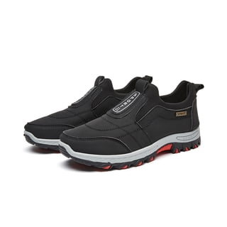 YUDAI Men's Slip-On Walking Shoes – Non-Slip, Breathable Mesh Sneakers for Gym, Workout & Everyday Wear