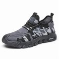thumbnail image 1 of YUDAI Men's Slip-On Walking Shoes – Non-Slip, Breathable Mesh Sneakers for Gym, Workout & Everyday Wear, 1 of 6
