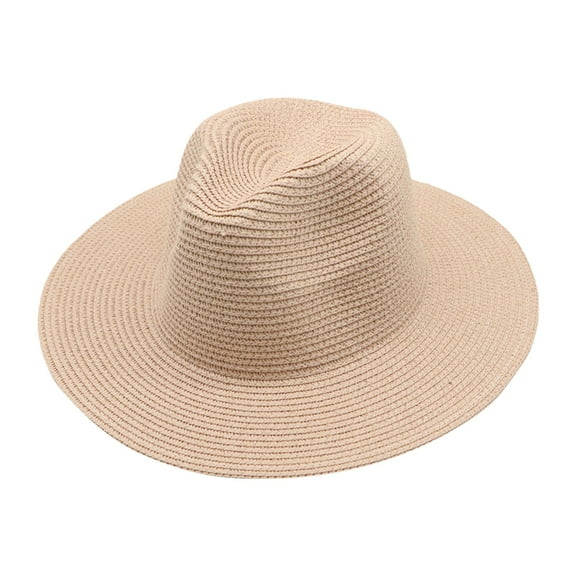 YUDTA Big Beach Hats for Women Foldable Summer Wide Brim Packable Oversize Sun Hat Lady Girl Fashion Sunscreen Cap Womens Travel Straw Hat with String