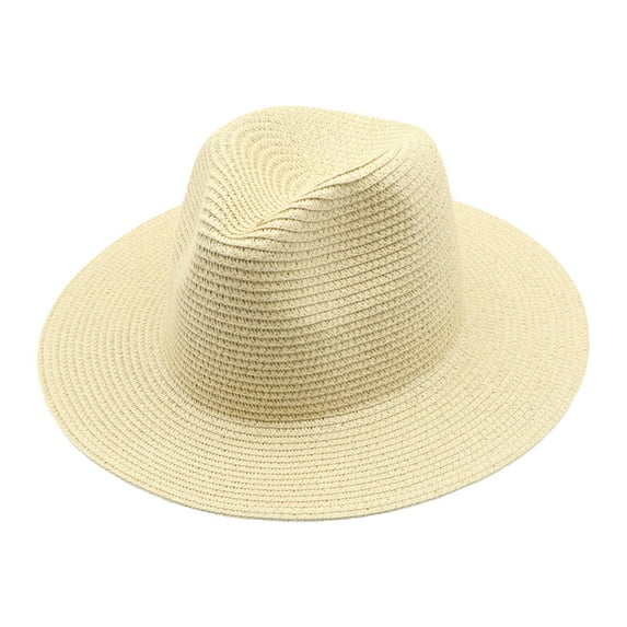 YUDTA Big Beach Hats for Women Foldable Summer Wide Brim Packable Oversize Sun Hat Lady Girl Fashion Sunscreen Cap Womens Travel Straw Hat with String