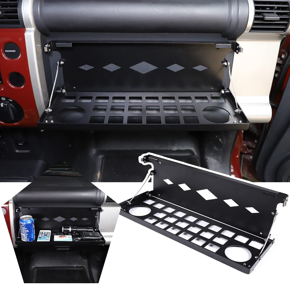 Trunk Storage Box For Toyota FJ Cruiser 2007-2021 - Center Console Side Organizer