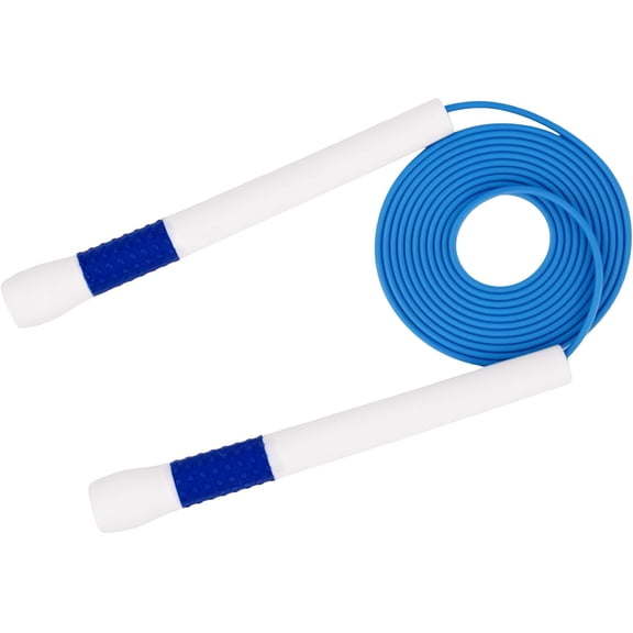 YUEDONG Ergonomic Jump Rope for Adults  Choose 3mm Steel Core (HIIT/Outdoor) or 4mm Nylon (Speed/Double Unders), Non-Slip 7.7 Handle, Quick Adjust Length Home Gym Crossfit Cardio with Carry Bag