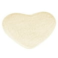 thumbnail image 1 of YUEHAO Bathroom Rugs, Heart Shaped Rug, Decorative Love Floor Mat, Non-Slip Bath Mats Kitchen Bathroom Home Decor Bathroom Decorative Floor (40x30cm, Beige), 1 of 2