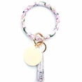 thumbnail image 1 of YUEHAO Bracelets Key For Women Beaded Key Chains Ring Wristlet Silkeychain Bangle Cute Bracelet Silicone Bracelets, 1 of 1