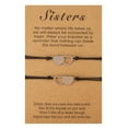thumbnail image 1 of YUEHAO Bracelets Love Heart Sister Bracelet Fashion Sister Friendship Bracelet Jewelry Charm Bracelet For Woman Girls As Shown, 1 of 9