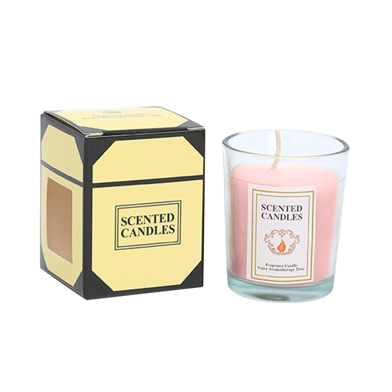 YUEHAO Candlesticks Candle Sicilian Lemon Scented Classic 22Oz Large