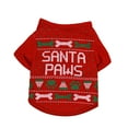 thumbnail image 1 of YUEHAO Christmas Dog Sweater Pet Dog Cat Clothes Fashion Christmas Decorations Cute Soft Cross Dress Exotic Cartoon Animal Shape Decoration Pet Clothes Christmas Sweaters for Dogs (Pink, M), 1 of 3