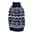 thumbnail image 1 of YUEHAO Christmas Dog Sweater Pet Dog Two Feet Clothes Christmas Snowflake Pattern Pet Sweater Christmas Sweaters for Dogs (Blue, L), 1 of 8