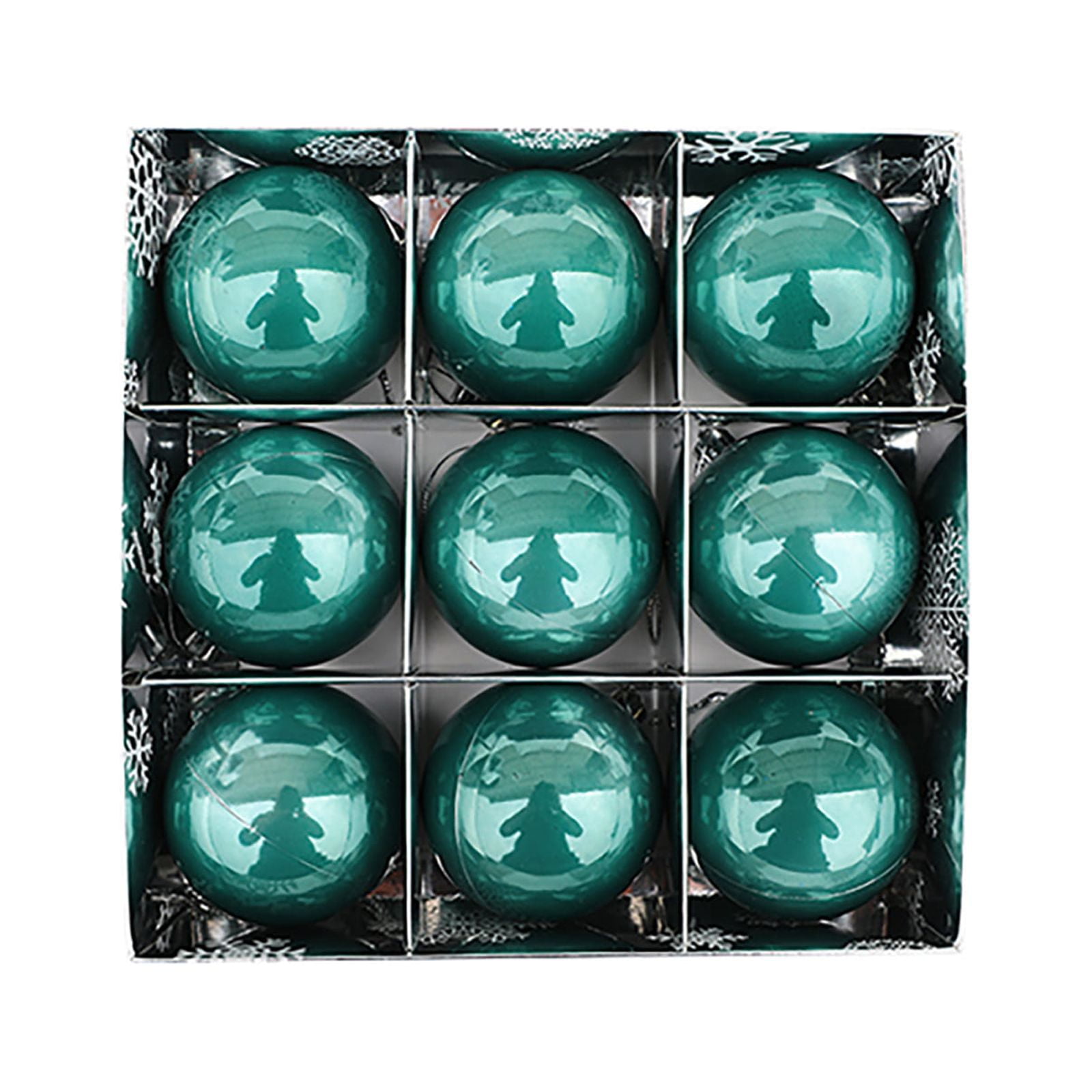 YUEHAO Christmas Ornaments Clearance Hangs 60mm Christmas Xmas Tree