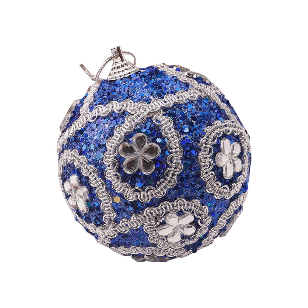 YUEHAO Christmas Ornaments Clearance Hangs Christmas Rhinestone Glitter