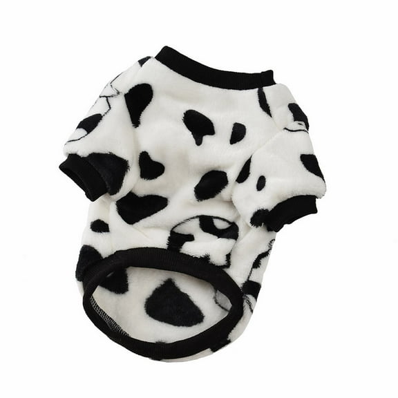 YUEHAO Dog Clothes for Small Dogs Pet Clothes Dog Clothes Autumn and Winter Clothes Teddy Bear Pet Clothing Cat Spring Clothes Two Legged Fleece Sweater Pet Supplies for Dogs (White, L)