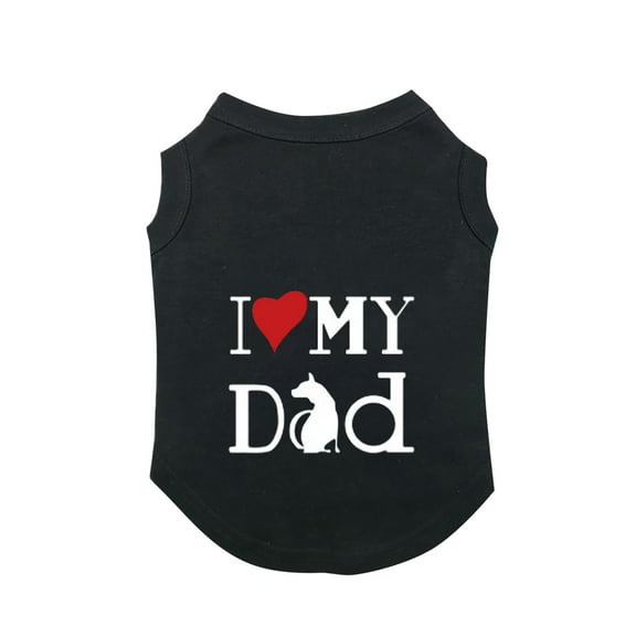 YUEHAO Dog Clothes for Small Dogs, Dog Vest Pet Vest Dog Clothes Pet Clothing Apparel Summer Fashion Pet Supplies for Dogs (Black, 2XL)