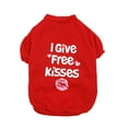 thumbnail image 1 of YUEHAO Dog Sweaters for Small Dogs Cute Pet Print T Skirt Dog Summer Comfortable Breathable T Shirt Pet Dog Clothes (Red, M), 1 of 2