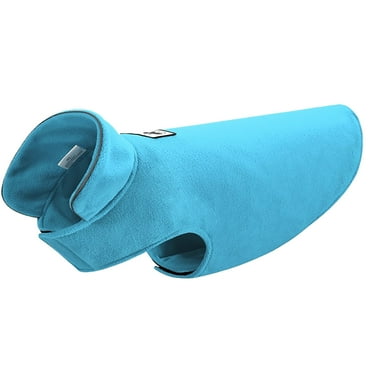 YUEHAO Dog Sweaters for Small Dogs, Dog Clothing In Autumn and Winter Pet Fleece Clothing with Vest On Both Sides Pet Dog Clothes (Blue, L)