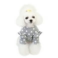 thumbnail image 1 of YUEHAO Dog Sweaters for Small Dogs Pet Clothes Autumn Winter Winter Pet Clothes Love Bottoming Shirt Pet Dog Clothes (Grey, XXL), 1 of 5