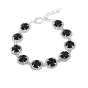 YUEHAO Fashion Pet Dog Shining Rhinestone Chocker Collars Fancy Pet Shaped Necklace Fashion Pet Dog Shiny Black