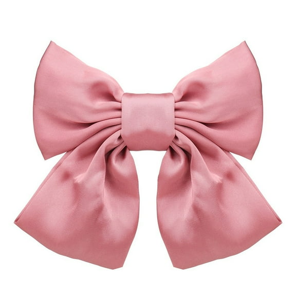 YUEHAO Hair Clip Jewelry Headdress Bow French Gifts Girls Clip Head Red Hairpin Retro Hair Clip