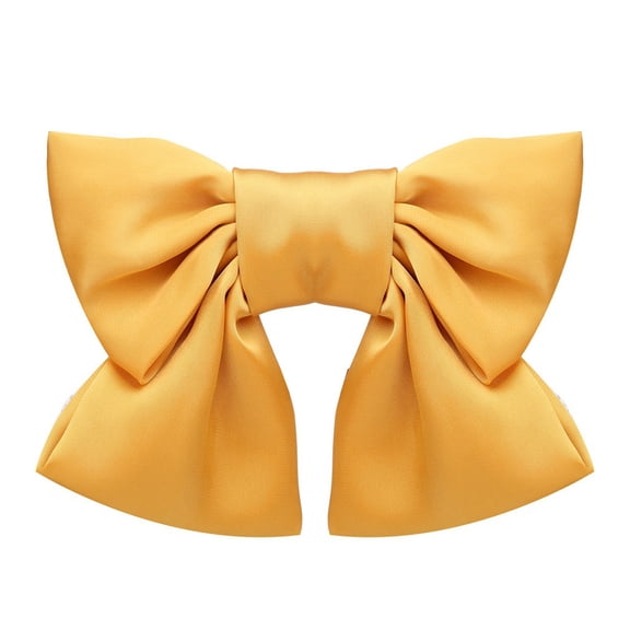 YUEHAO Hair Clip Jewelry Headdress Bow French Gifts Girls Clip Head Red Hairpin Retro Hair Clip