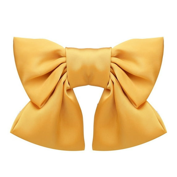 YUEHAO Hair Clip Jewelry Headdress Bow French Gifts Girls Clip Head Red Hairpin Retro Hair Clip